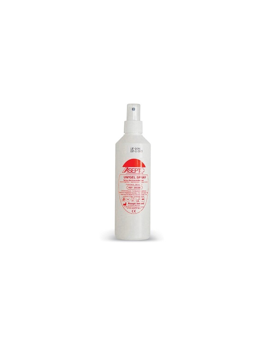 Spray conducteur E.C.G. Uni'Gel 250 ml