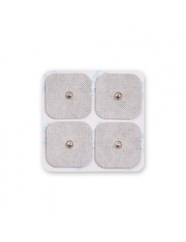 1 pack de 4 électrodes (carré) 50 mm X 50 mm