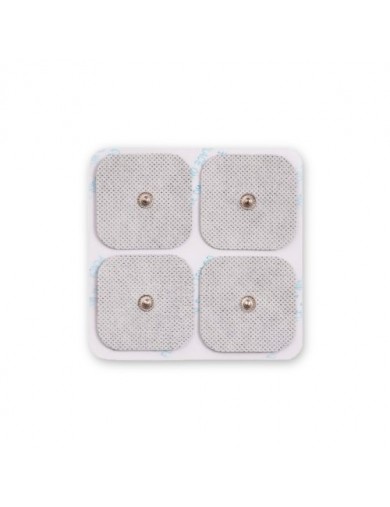 1 pack de 4 électrodes (carré) 50 mm X 50 mm