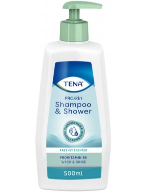 Shampoo & Shower - TENA - flacon de 500 ml