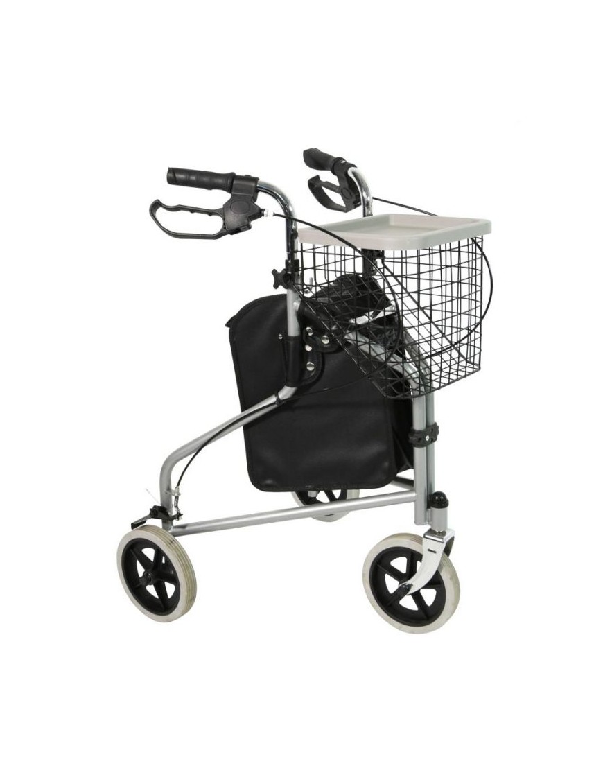 Rollator Madrid à 3 roues - Pliable