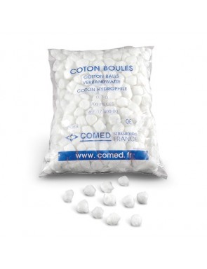 Coton boules 0,7gr - COMED - LE SACHET DE 700